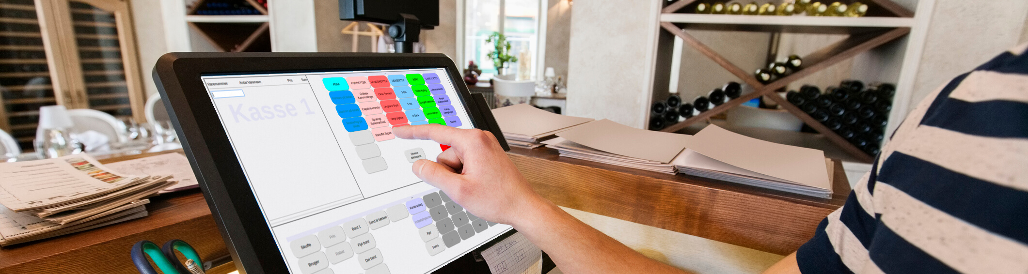 Kassesystem til Restaurant